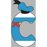 Cartoon letters-CL 162